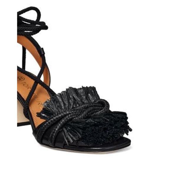 Tory Burch Rope Block Heel Sandals - 9.5 - Picture 3 of 8